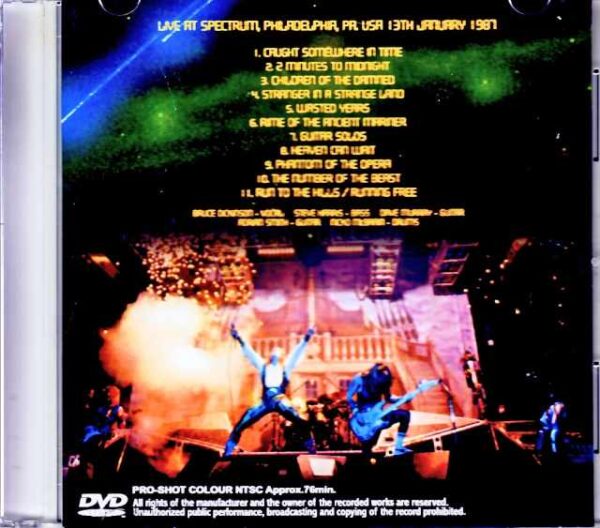 Iron Maiden/PA,USA 1987 Jewel Version - Image 2