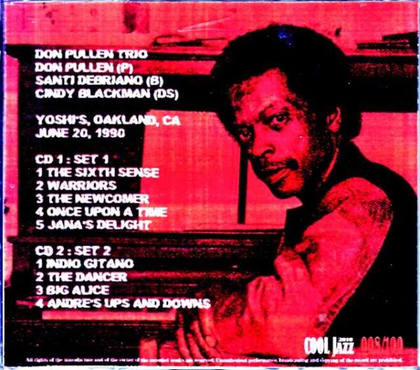 Don Pullen Trio Don Pullen/CA,USA 1990 Complete - Image 2