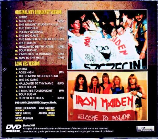 Iron Maiden/Documentary of Eastern Europe Tour 1984 - Image 2