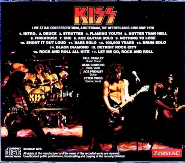 Kiss/Netherlands 1976 Complete Upgrade - Image 2