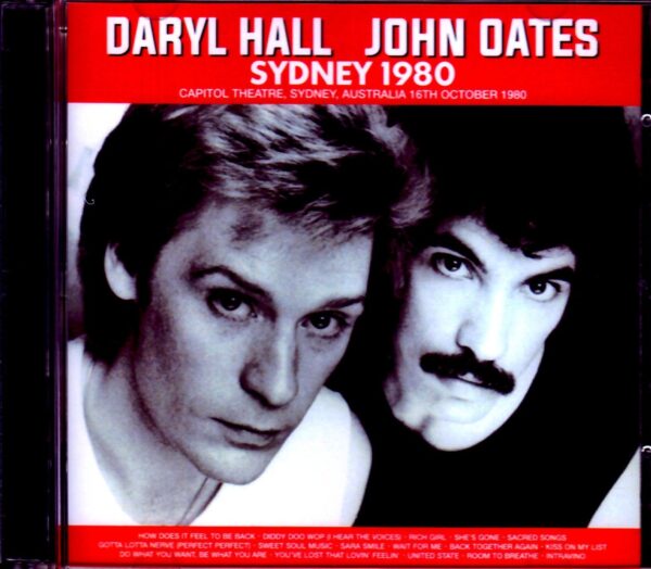 Hall & Oates/Australia 1980