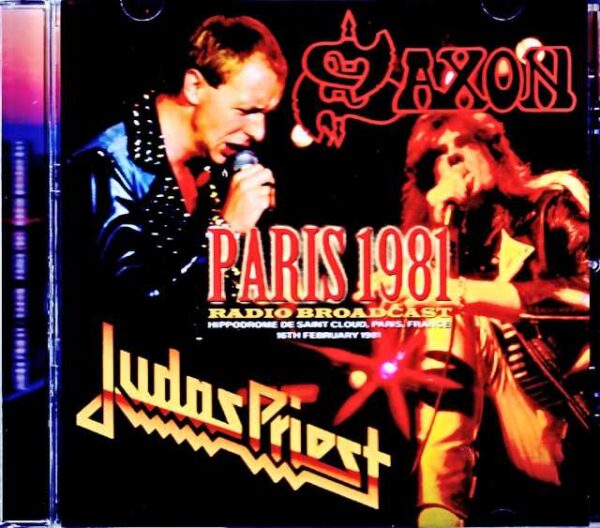 Judas Priest Saxon Judas Priest Saxon/France 1981 Broadcast Edition
