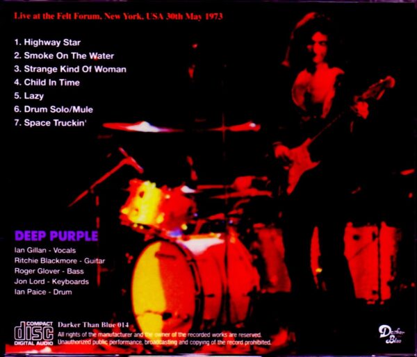 Deep Purple/NY,USA 1973 - Image 2