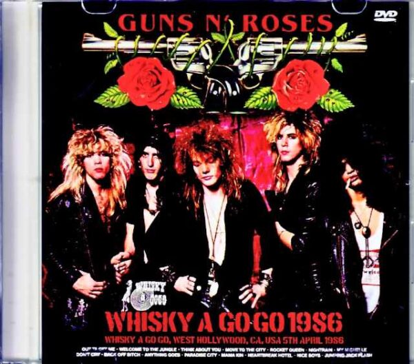 Guns N' Roses/CA,USA 1986 Jewel Version