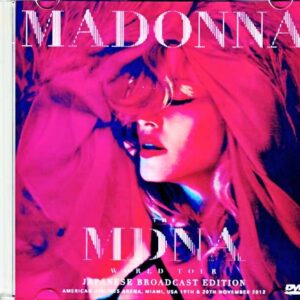 Madonna/FL,USA 2012 2Days Japanese Broadcast Edition Jewel Version