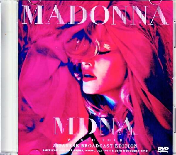 Madonna/FL,USA 2012 2Days Japanese Broadcast Edition Jewel Version
