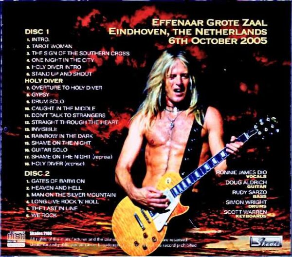 Dio/Netherlands 2005 Complete - Image 2