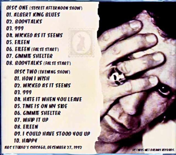 Keith Richard and the X-Pensive Winds Keith Richard/IL,USA 12.27.1992 - Image 2