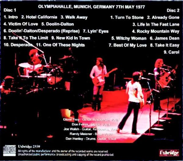 Eagles/Germany 1977 - Image 2