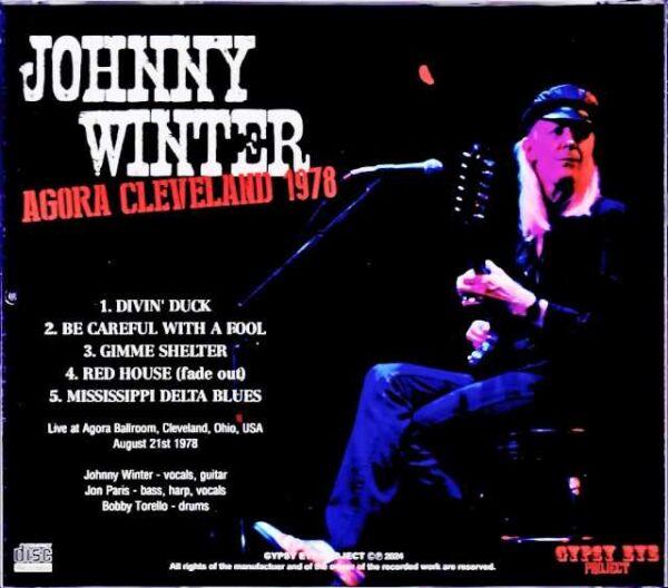 Johnny Winter/OH,USA 1978 - Image 2