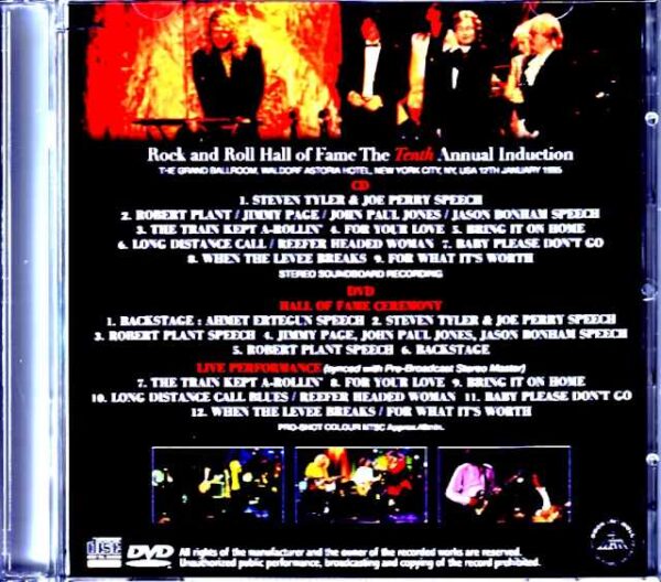 Led Zeppelin/NY,USA 1995 Broadcast Stereo Master Edition & more - Image 2
