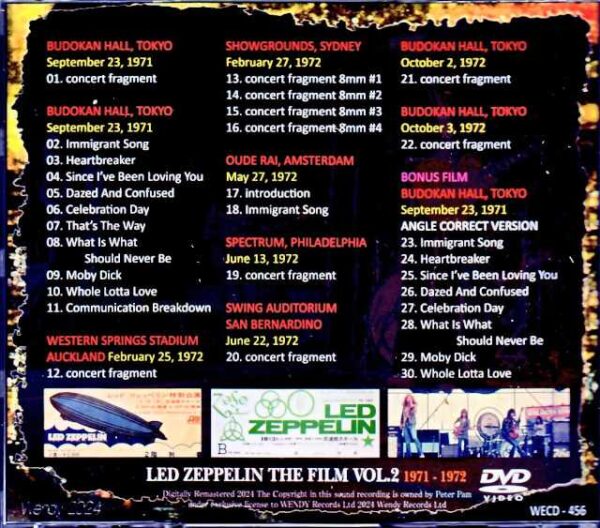 Led Zeppelin / The Film 1971-1972 - Image 2