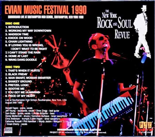 Donald Fagen New York Rock and Soul Revue Donald Fagen/NY,USA 1990 Complete - Image 2