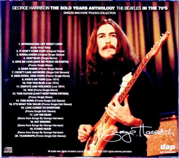 George Harrison/Singles and Rare Tracks Collection - Image 2