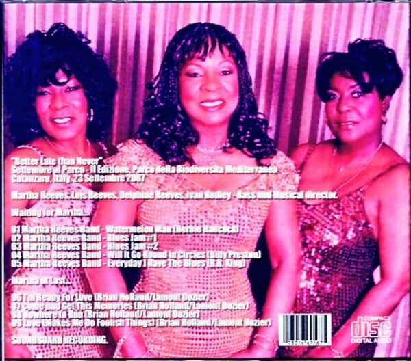 Martha Reeves and the Vandellas/Italy 2007 & more - Image 2