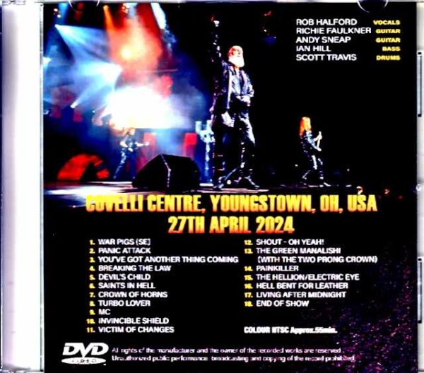 Judas Priest/OH,USA 2024 Jewel Version - Image 2