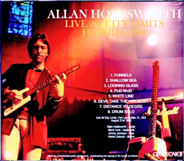 Allan Holdsworth Allan Holdsworth/FL,USA 1988 - Image 2