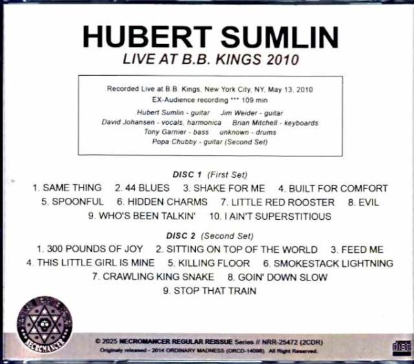 Hubert Sumlin NY, USA 2010 - Image 2