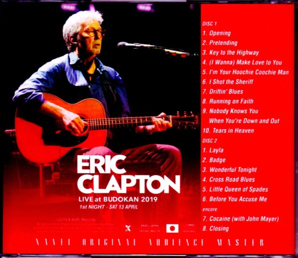 Eric Clapton/Tokyo,Japan 4.13.2019 Omnidirectional Microphone - Image 2