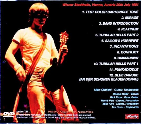 Mike Oldfield/Austria 1981 - Image 2