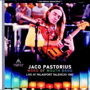 Jaco Pastorius Word of Mouth Band Jaco Pastorius/Italy 1982 Remastered