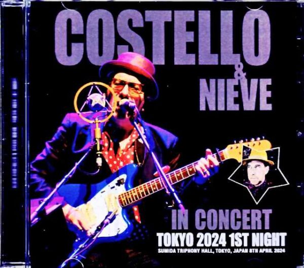 Elvis Costello Steve Nieve Elvis Costello/Tokyo,Japan 4.8.2024 Complete