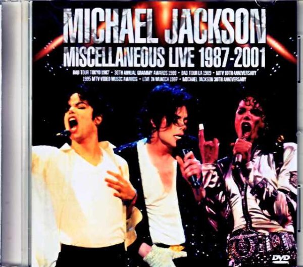 Michael Jackson Michael Jackson/Pro-Shot Live Collection 1987-2001 Jewel Version