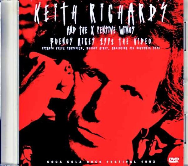 Keith Richards and the X Pensive Winos Keith Richards/Argentina 1992 Jewel Version