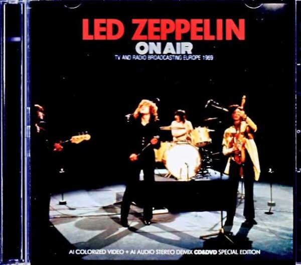 Led Zeppelin/TV and Radio Broadcasting Europe 1969