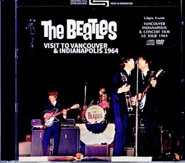 Beatles The Beatles/Vancouver, Indianapolis 1964 Canada 1964 & more AI Multi Band Remastered