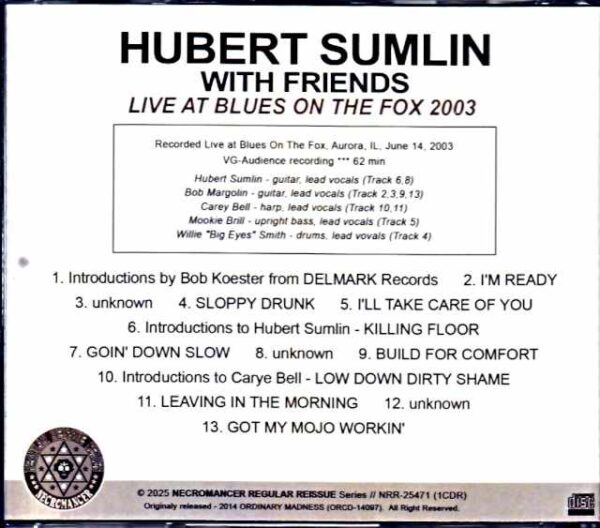 Hubert Sumlin/IL,USA 2003 - Image 2