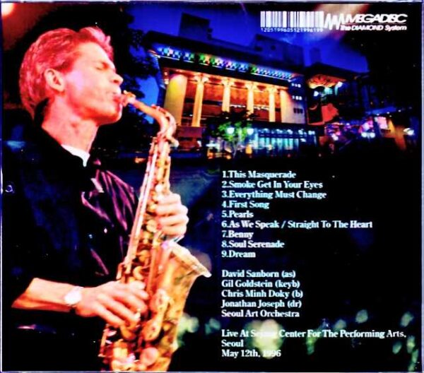 David Sanborn/South Korea 1996 - Image 2