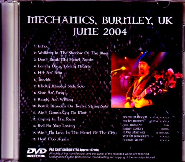 M3 Bernie Marsden,Micky Moody,Neil Murray Whitesnake/UK 2004 - Image 2