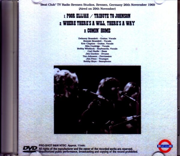 Delaney & Bonnie,Eric Clapton Delaney & Bonnie/Germany 1969 - Image 2