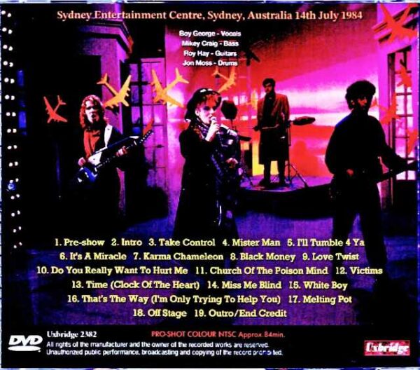Culture Club Culture Club/Australia 1984 Complete - Image 2