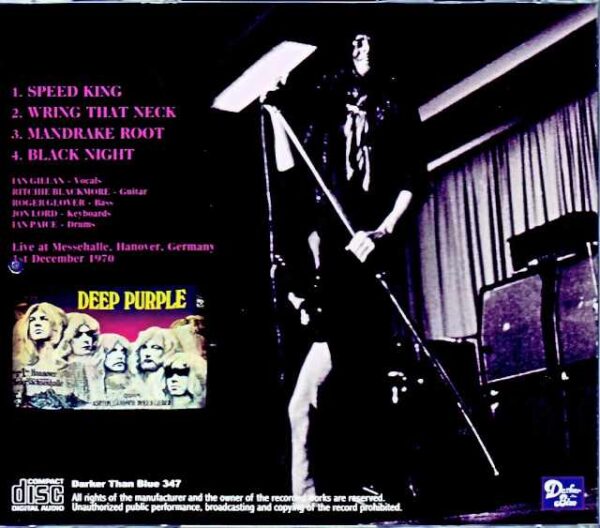 Deep Purple Germany 12.01.1970 Upgrade and Longer - Image 2