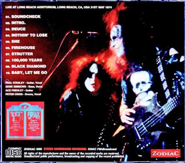 Kiss/CA,USA 1974 Complete FM Broadcast Edition - Image 2