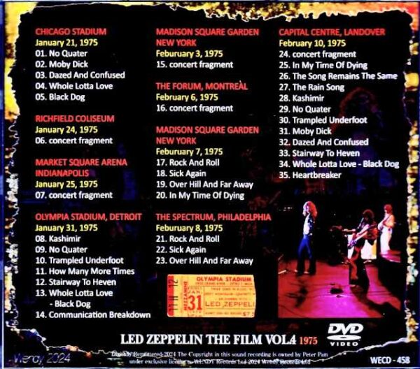 Led Zeppelin / The Film 1975 - Image 2