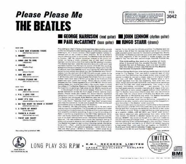 Beatles / Please Please Me Ultimate Sound Source Complete Reproduction Please Please Me Premium Vinyl Edition - Image 2