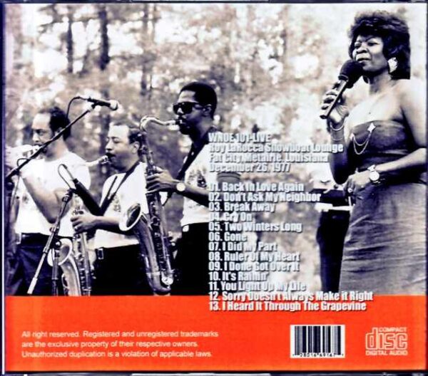 Irma Thomas/LA,USA 1977 - Image 2