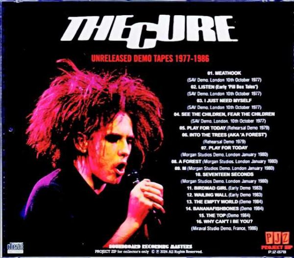 Cure Cure/Unreleased Demo Tapes 1977-1986 - Image 2