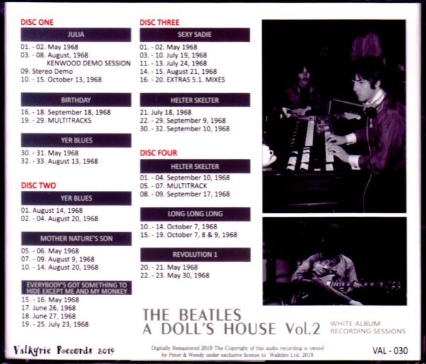 Beatles/White Album Recording Sessions Vol.2 1 - Image 2