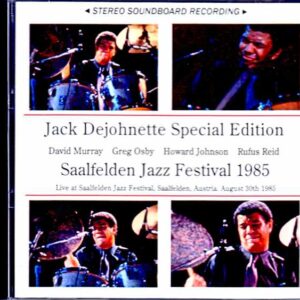 Jack Dejohnette Special Edition Jack Dejohnette/Austria 1985