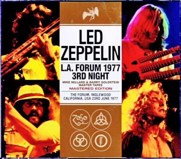 Led Zeppelin Red. Zeppelin/CA,USA 6.23.1977 Complete Millard & Golstein Master Tapes