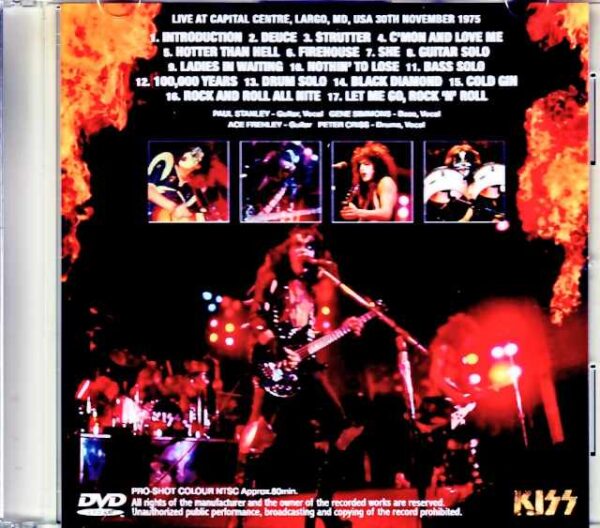 Kiss/MD,USA 1975 Complete Multi-Cam Edition Upgrade Jewel Version - Image 2
