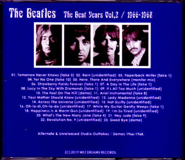 Beatles/Alternate & Unreleased Studio Outtakes / Demos 1966-1968 - Image 2