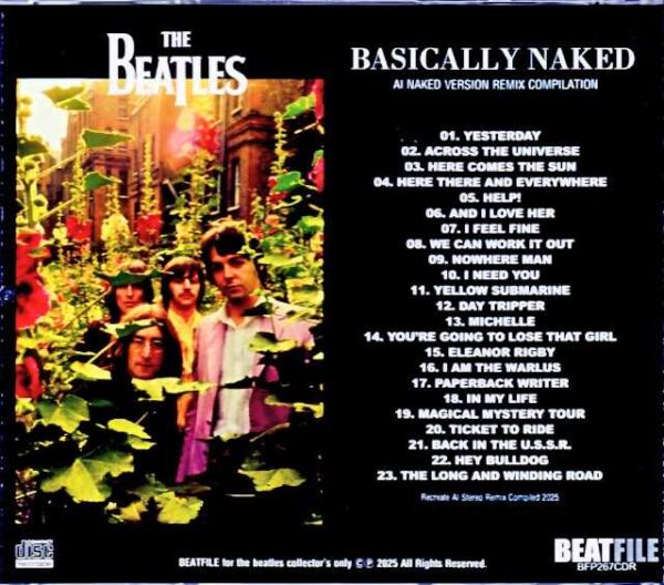 Beatles/Basically Naked Recreate AI Stereo Remix Compiled - Image 2