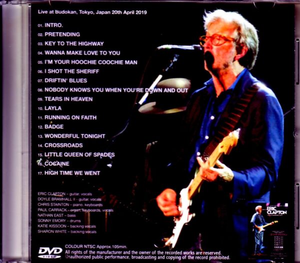 Eric Clapton/Tokyo,Japan 4.20.2019 - Image 2