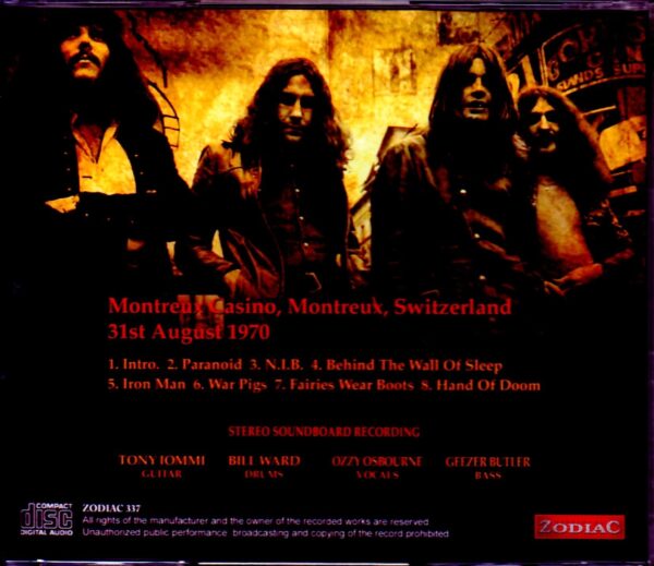 Black Sabbath/Switzerland 1970 Upgrade