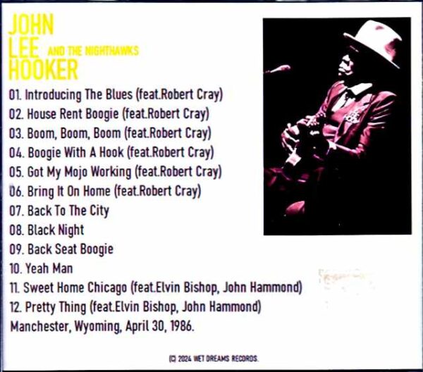 John Lee Hooker/NH,USA 1986 - Image 2